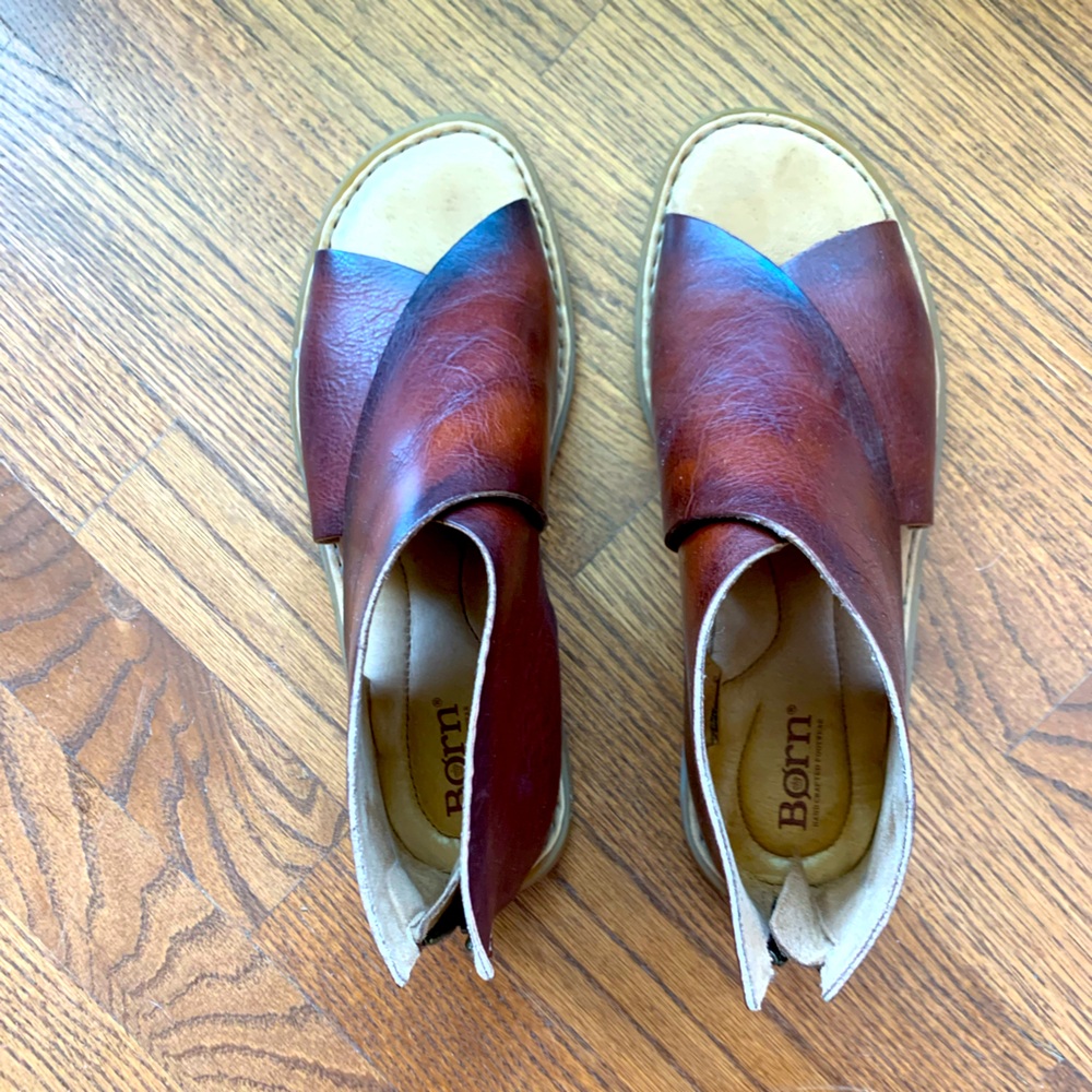 Born Iwa Dark Brown Sandals
